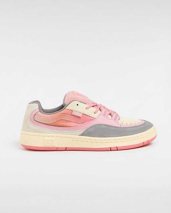 Pink Vans Speed WS Men Skate Shoes | VN3487921