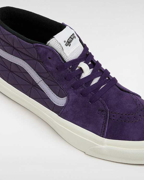 Purple Vans Premium Sk8-Mid 83 Men Sneakers | VN6740281