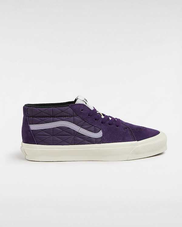 Purple Vans Premium Sk8-Mid 83 Men Sneakers | VN6740281