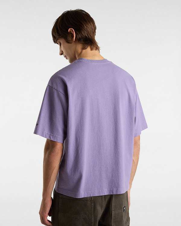 Purple Vans Skate Clay Women T Shirts | VN3071569