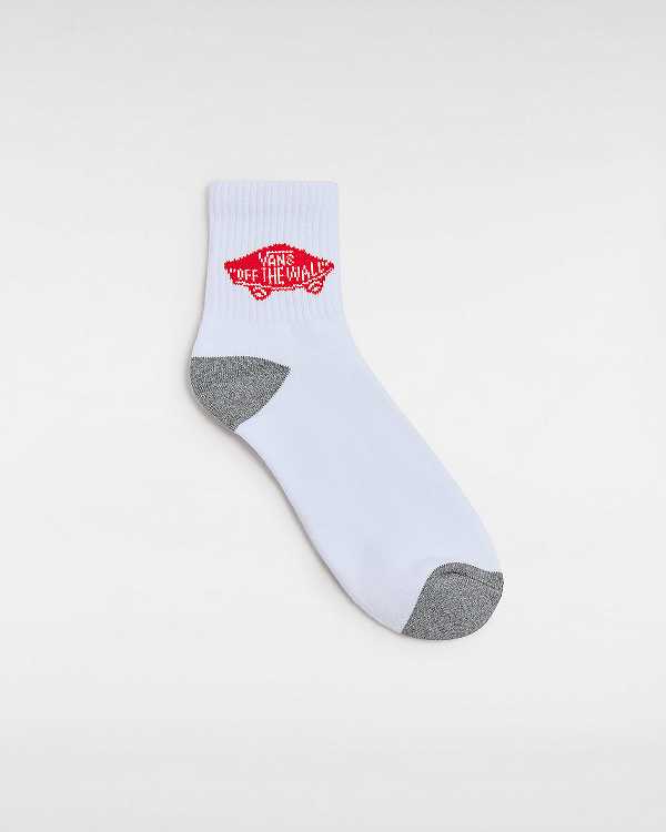 Red Vans Art Half Crew (1 Pair) Unisex Socks | VN9283471