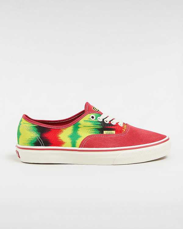 Red Vans Authentic Women Sneakers | VN7836051