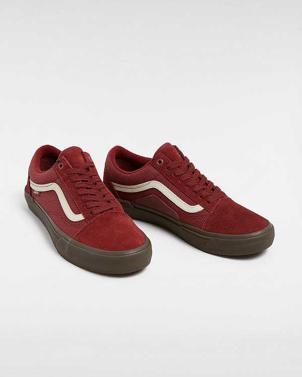 Red Vans BMX Style 114 Men Sneakers | VN6495873