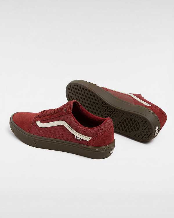 Red Vans BMX Style 114 Men Sneakers | VN6495873