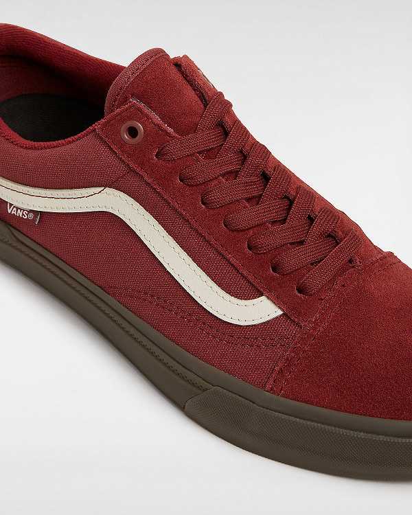 Red Vans BMX Style 114 Men Sneakers | VN6495873