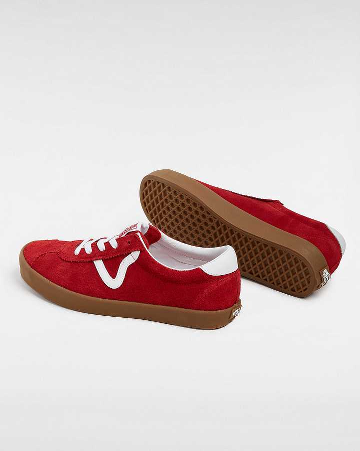 Red Vans Sport Low Men Sneakers | VN7305462