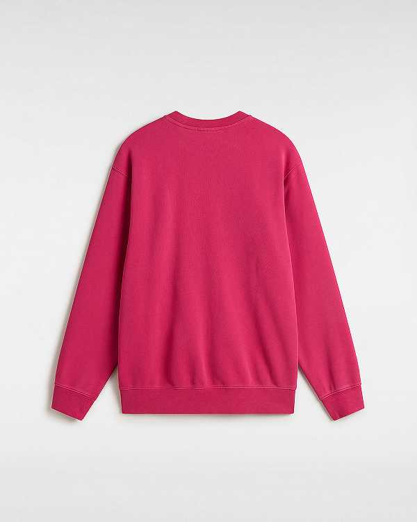 Red Vans Tell a Friend Crew Men Sweatshirt | VN0485132