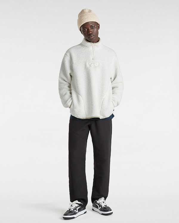 White Vans Boxed Sherpa Men Fleece | VN4719502