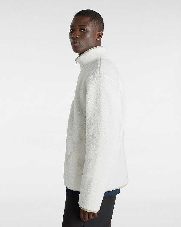 White Vans Boxed Sherpa Men Fleece | VN4719502