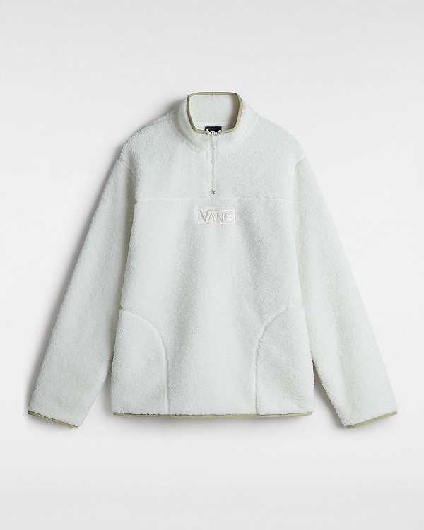 White Vans Boxed Sherpa Men Fleece | VN4719502