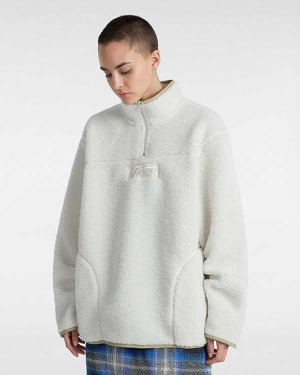 White Vans Boxed Sherpa Women Fleece | VN8643075