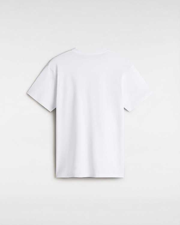 White Vans Classic Men T Shirts | VN8350694