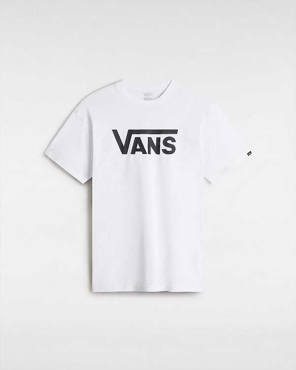 White Vans Classic Men T Shirts | VN8350694