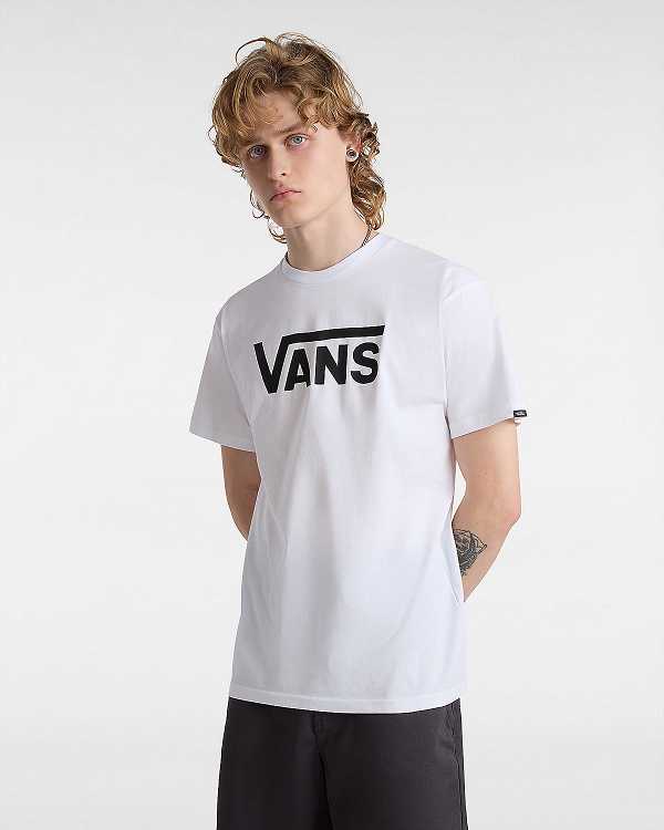 White Vans Classic Women T Shirts | VN1084927