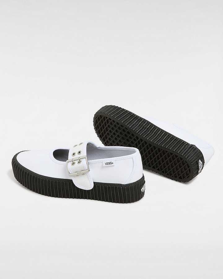 White Vans Creeper Men Mary Janes | VN4698327