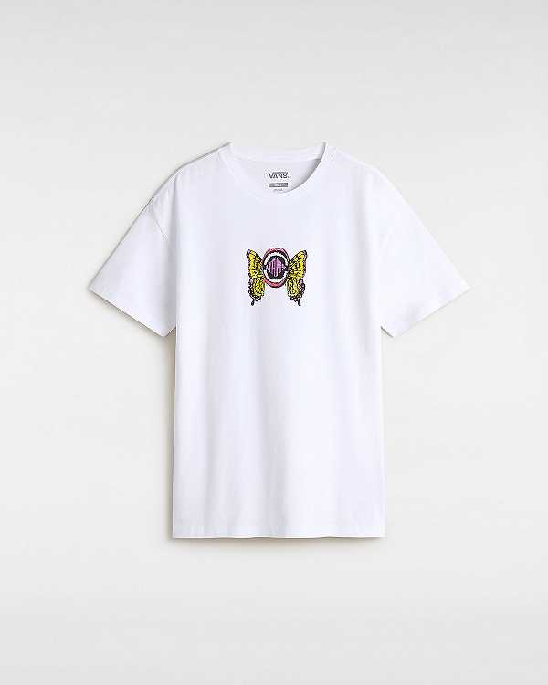 White Vans Ethereal Women T Shirts | VN2643910