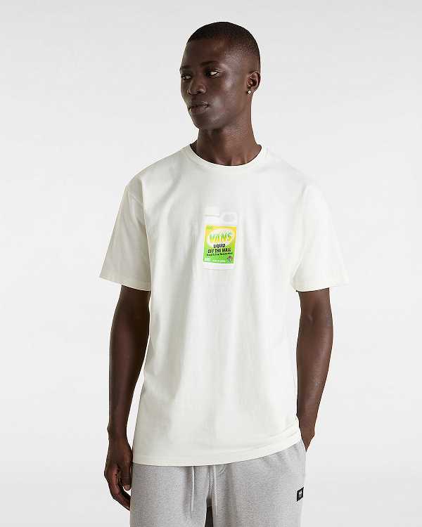 White Vans Extra Strength Men T Shirts | VN8463951