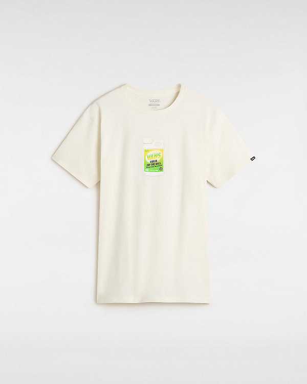 White Vans Extra Strength Men T Shirts | VN8463951