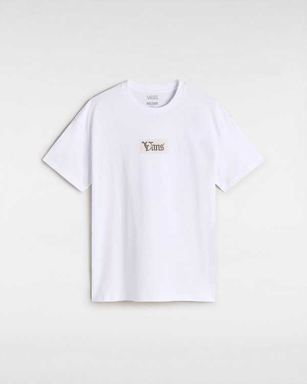 White Vans Garden Women T Shirts | VN6289015