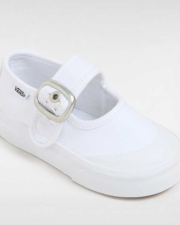 White Vans Glitter (1-4 Years) Kids' Mary Janes | VN9726350