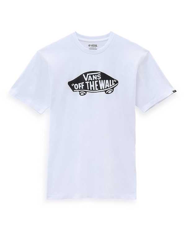 White Vans OTW Classic Front Men T Shirts | VN3514802