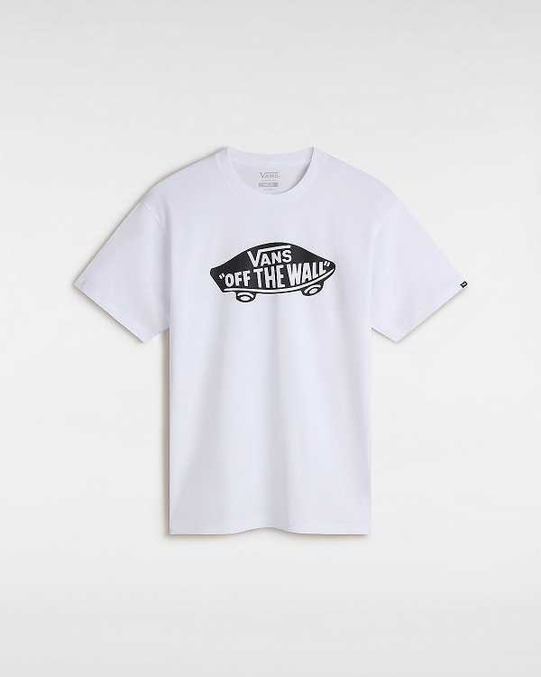 White Vans OTW Classic Front Men T Shirts | VN3514802