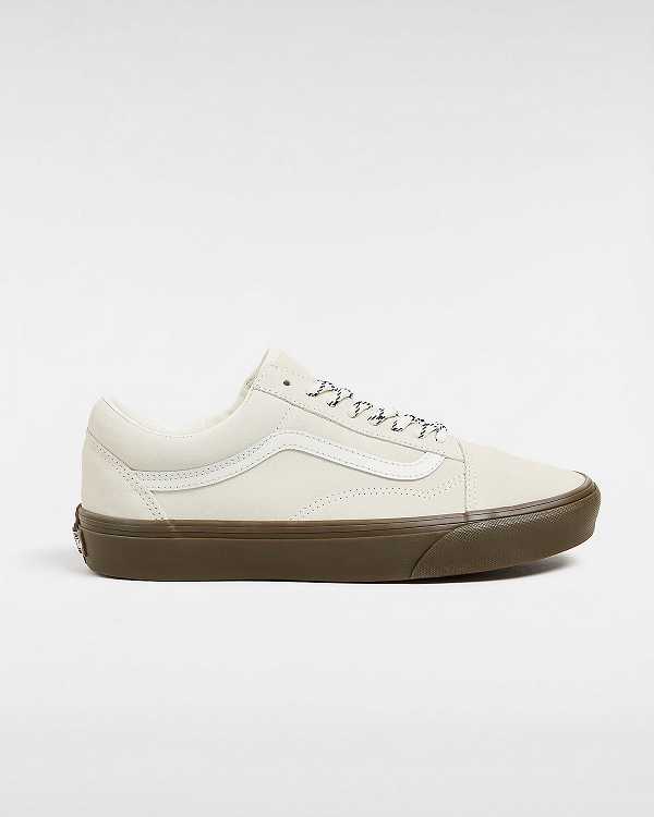 White Vans Old Skool Hairy Suede Men Sneakers | VN6279580