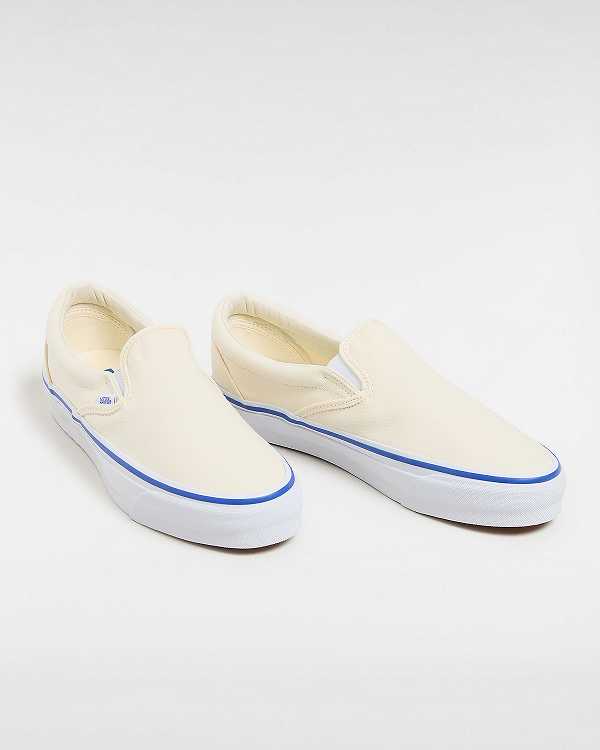 White Vans Premium 98 Women Slip On Shoes | VN6571389