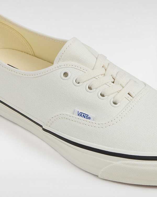 White Vans Premium Authentic 44 Duck Women Canvas Shoes | VN7983124