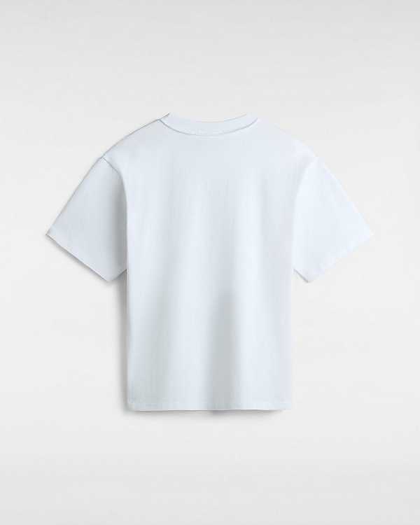 White Vans Premium Logo Men T Shirts | VN5314207