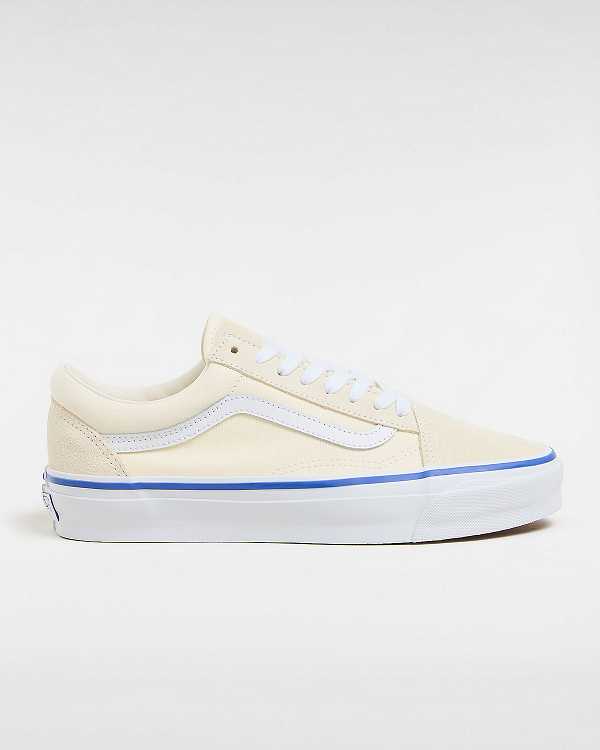 White Vans Premium Old Skool 36 Men Skate Shoes | VN9217348