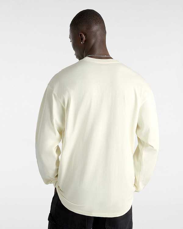 White Vans Property Of Long Sleeve Men T Shirts | VN2756908