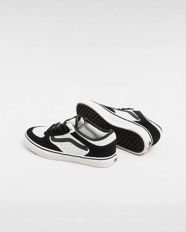 White Vans Rowley Classic (8-14 Years) Kids' Sneakers | VN4986701