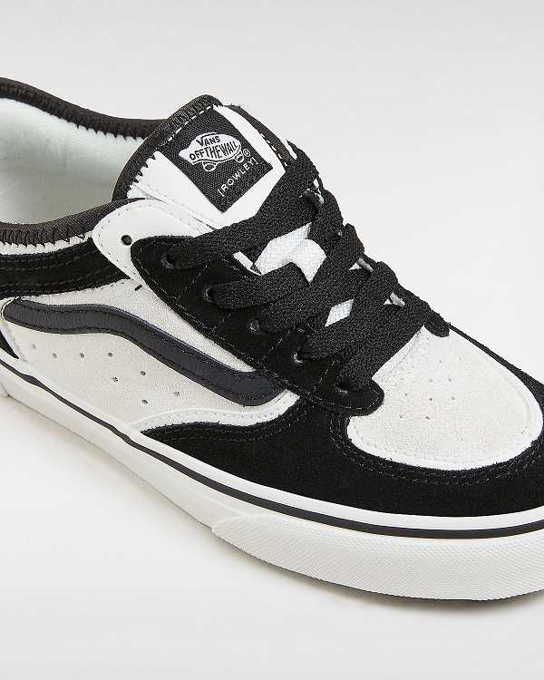 White Vans Rowley Classic (8-14 Years) Kids' Sneakers | VN4986701