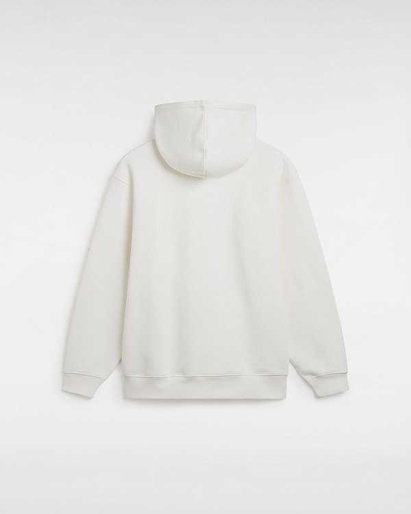 White Vans Skate Blurb Women Hoodie | VN9782540