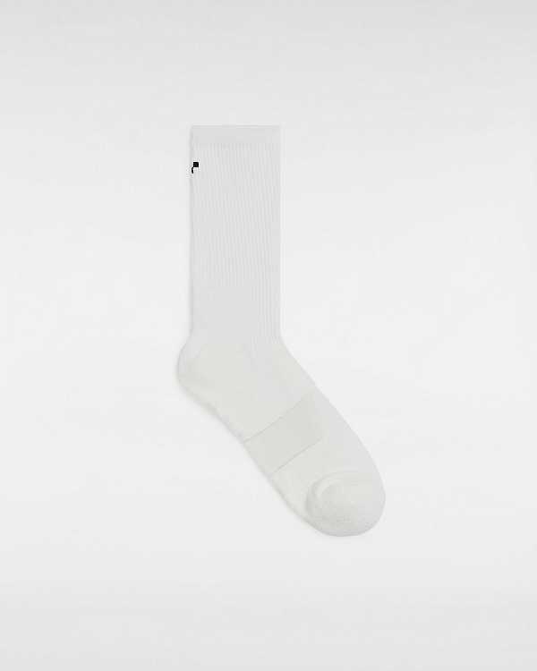 White Vans Skate Standard Crew (1 Pair) Unisex Socks | VN8592367