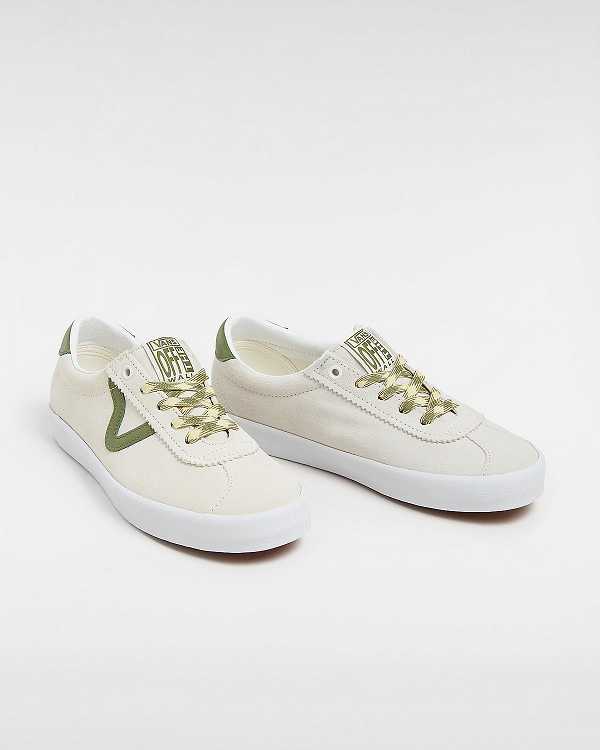 White Vans Sport Low Men Sneakers | VN8426197