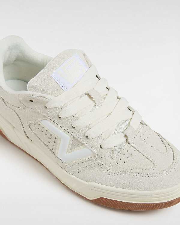 White Vans Upland Men Sneakers | VN4639021