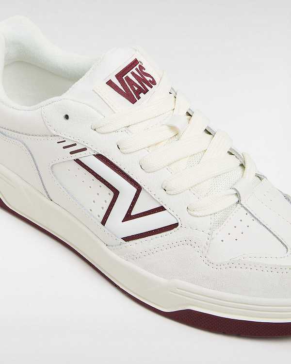 White Vans Upland Men Sneakers | VN9312045