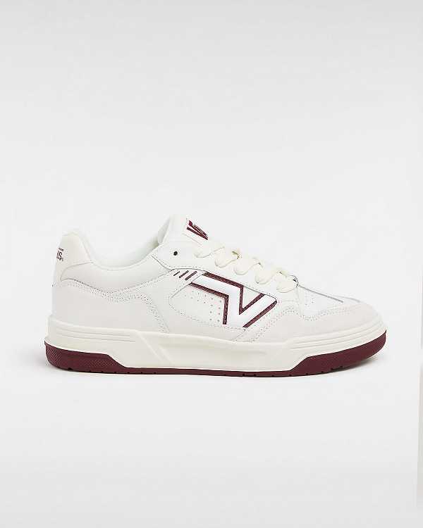 White Vans Upland Men Sneakers | VN9312045