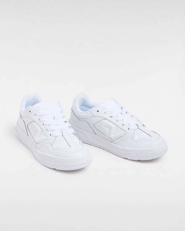 White Vans Upland Women Sneakers | VN0423961