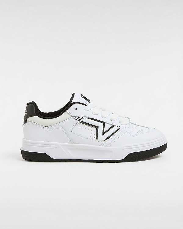 White Vans Upland Women Sneakers | VN4619752