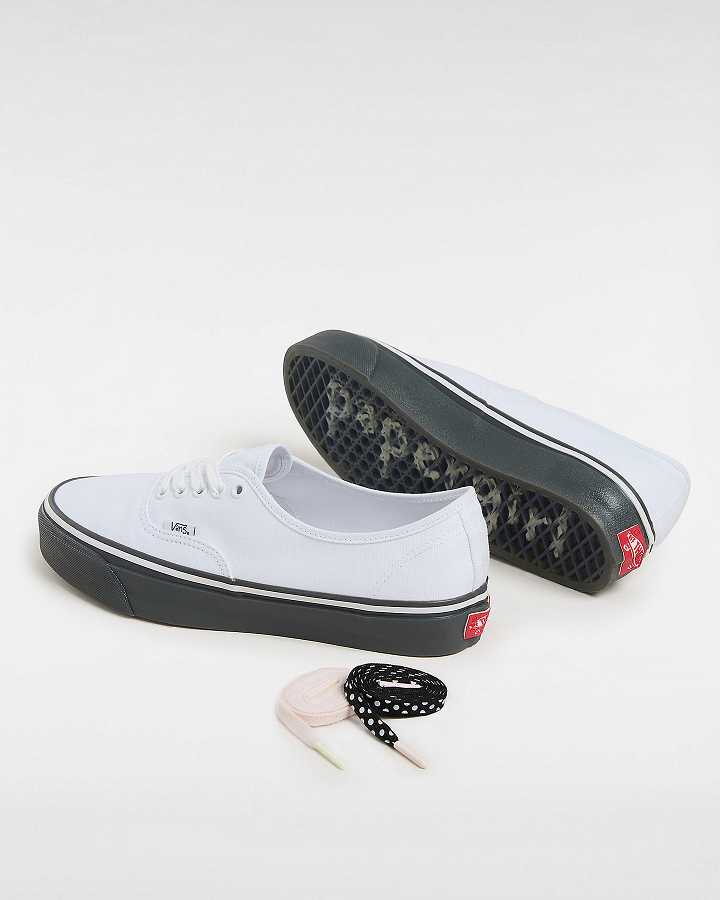 White Vans Vans X Papergirl Authentic Reissue 44 Women Sneakers | VN0697823