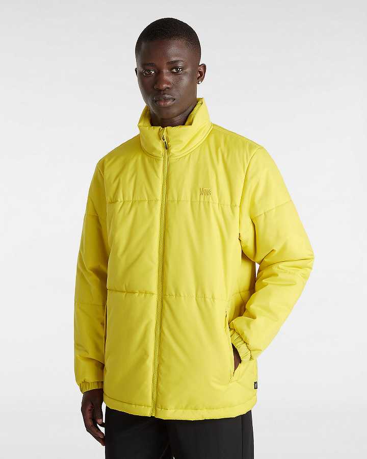 Yellow Vans MTE Norris Men Puffer Jacket | VN1490635