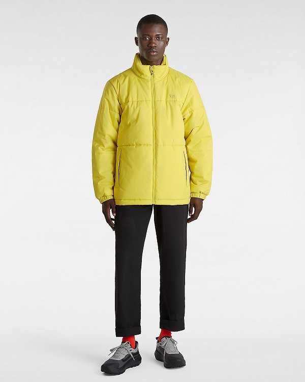 Yellow Vans MTE Norris Men Puffer Jacket | VN1490635