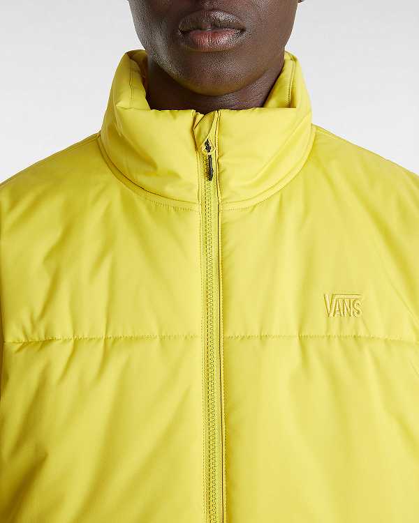 Yellow Vans MTE Norris Men Puffer Jacket | VN1490635