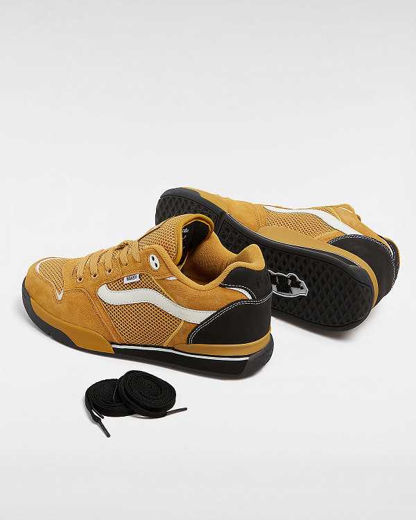 Yellow Vans Premium Rowley XLT Women Skate Shoes | VN3971580